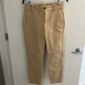 J.Crew Khaki Slim Fit Pants | Classic Tailored Chinos | Neutral Beige | Size 0